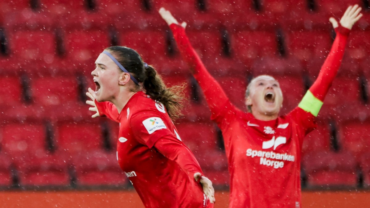 Sikret Brann seriegullet med drømmescoring