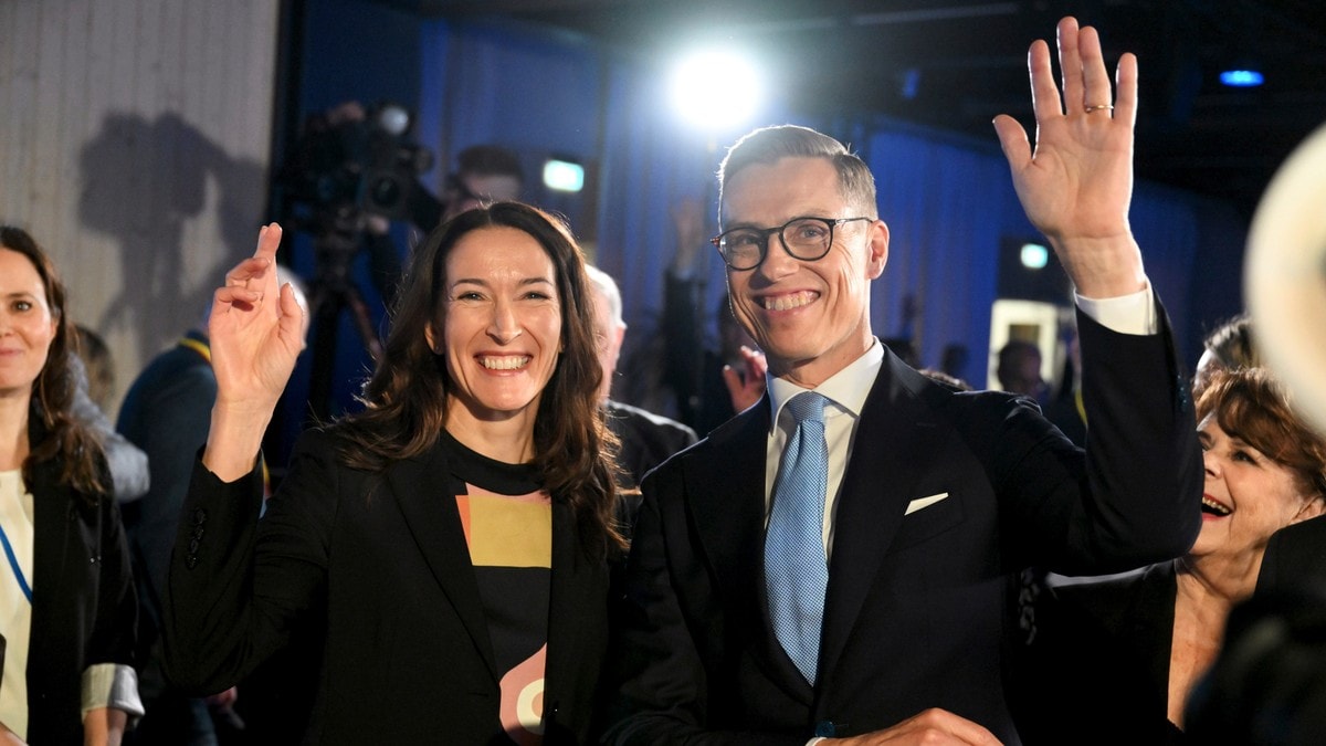 Alexander Stubb leder det finske presidentvalget