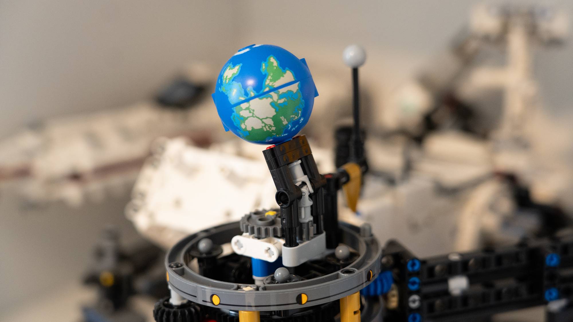 Legoklosser som ble bygget på andre skolen
