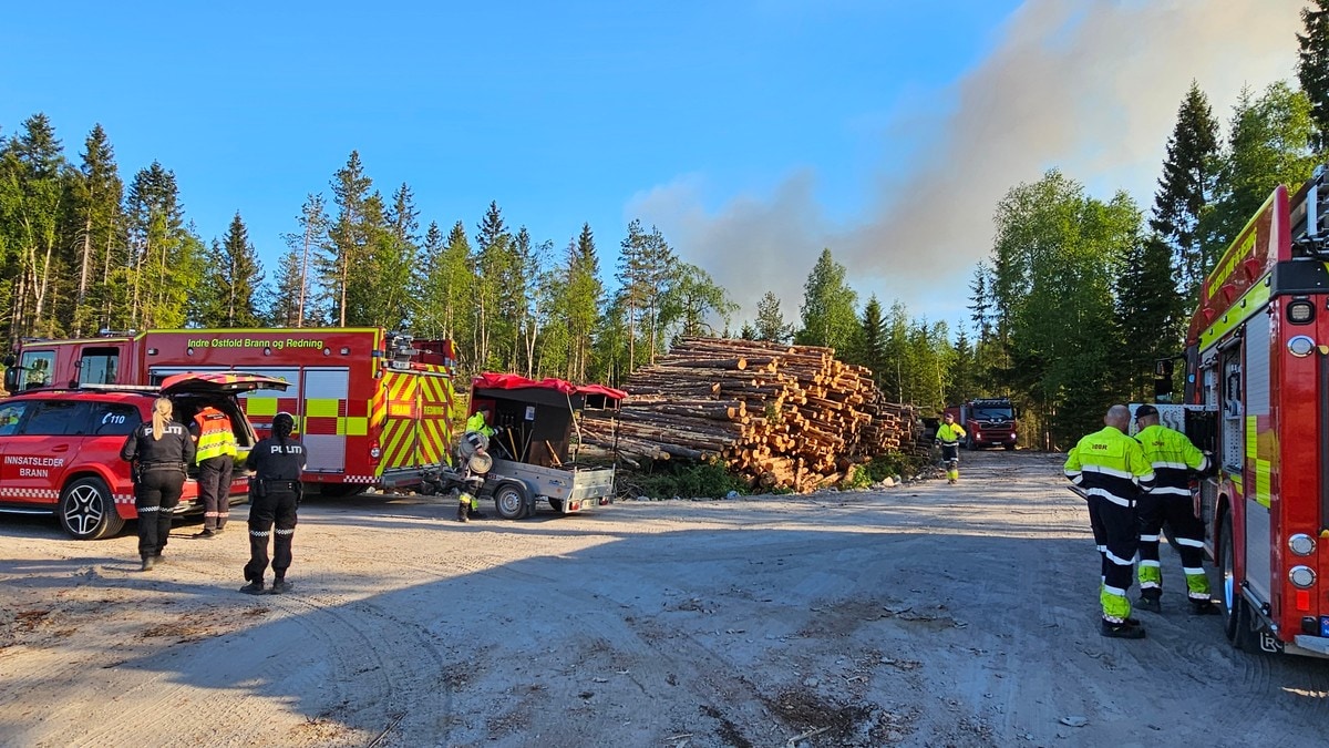 Skogbrann i Indre Østfold slukket