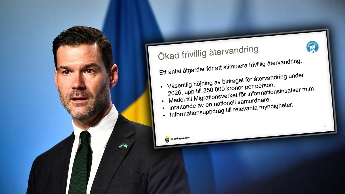 Sverige: Gir 350.000 kroner til innvandrere som drar «hjem»