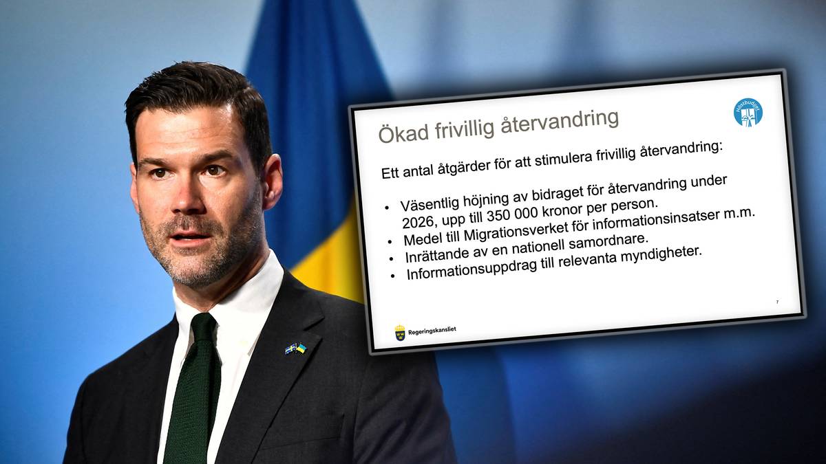 Sverige: Gir 350.000 kroner til innvandrere som drar «hjem»