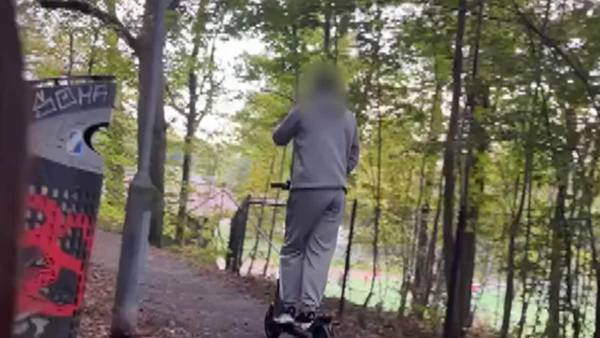 Dobbeltdrapet i Göteborg: Her rømmer nordmannen på sparkesykkel