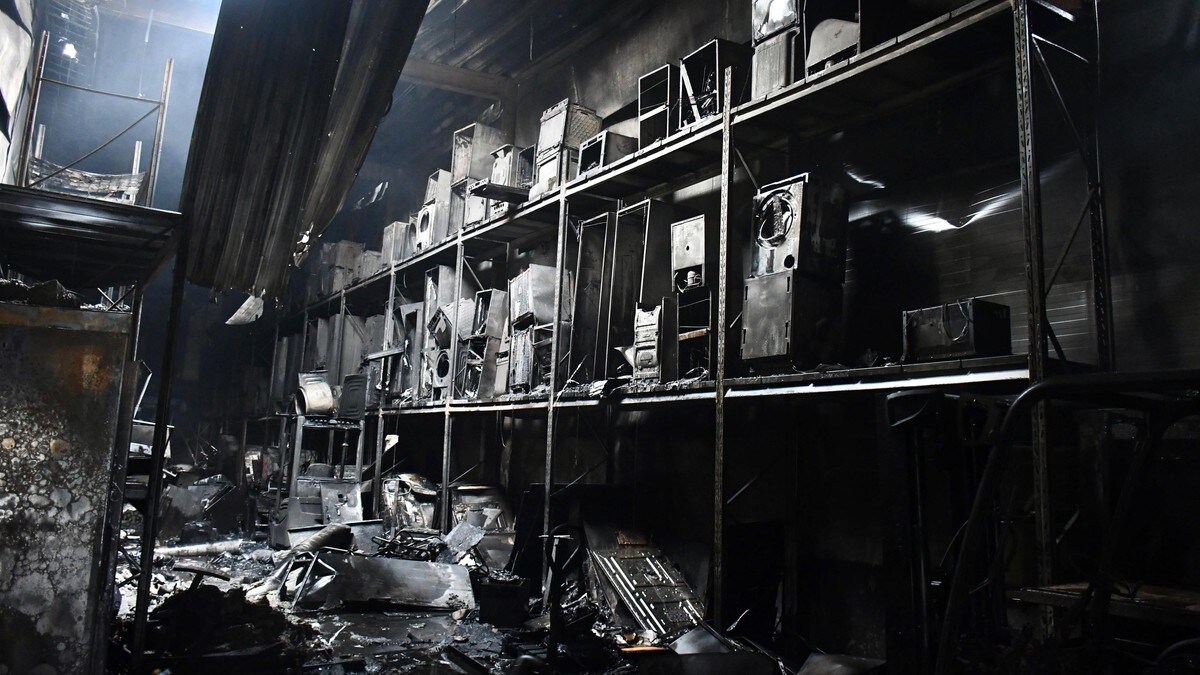 Store brannskadar i ny Elkjøp-butikk – Snakk om fleire millionar tapt