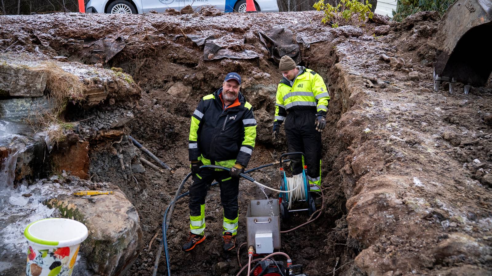 Frosne vassrøyr: Fleire blir utan vatn når det går frå kaldt til mildt ...