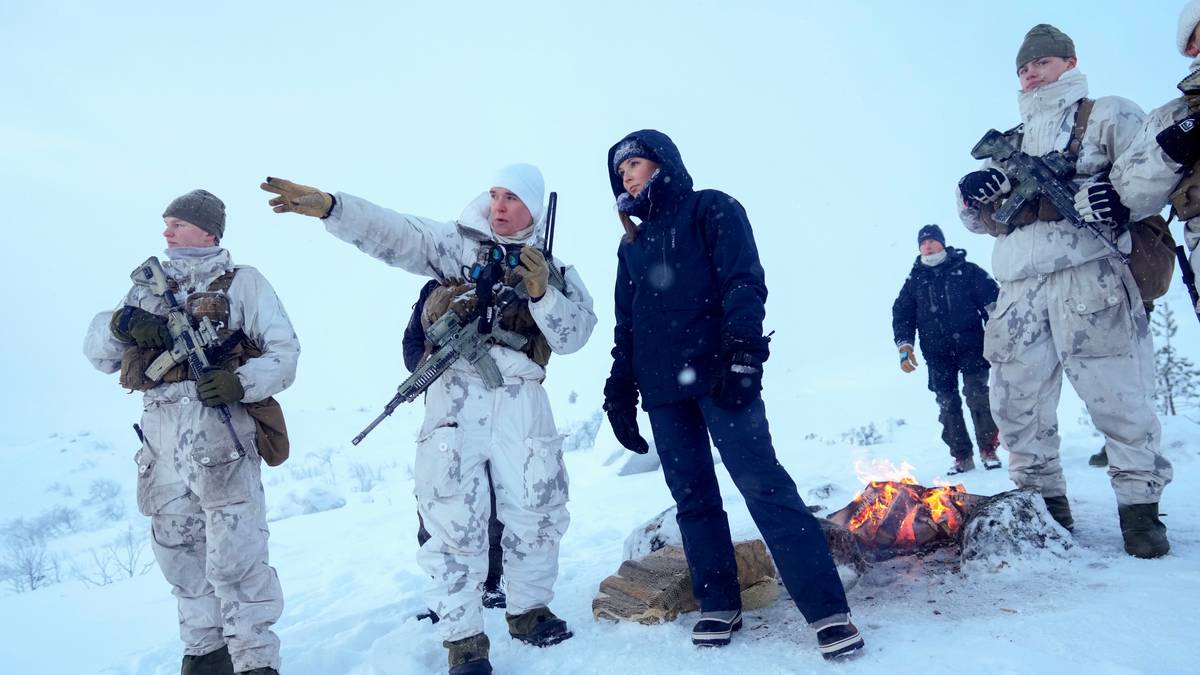 Her er prinsesse Ingrid Alexandra ved grensen til Russland: – Et tydelig signal