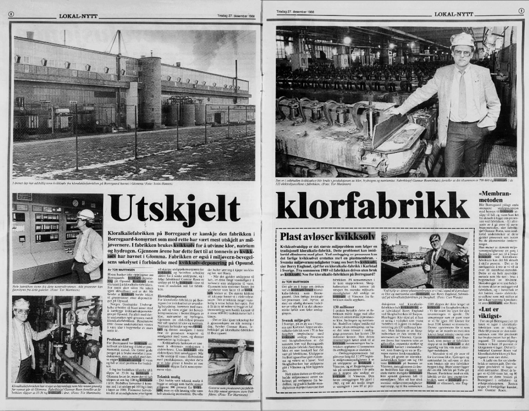 Faksimile Sarpen i 1987.