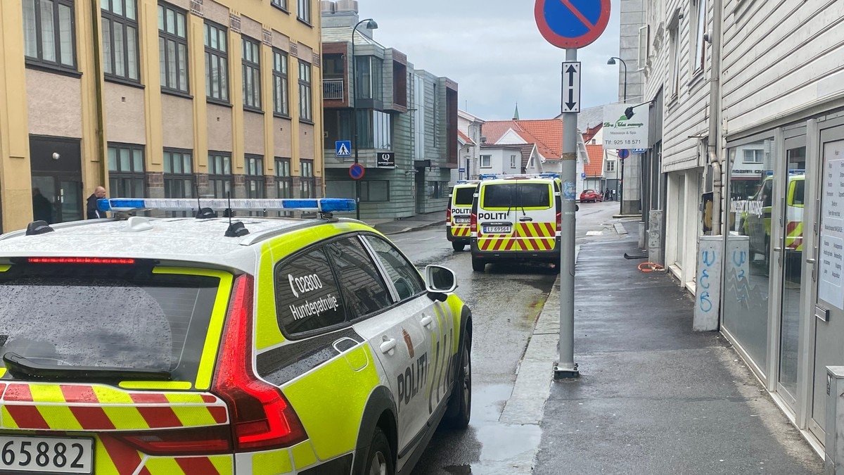 Mann med kniv pågrepet i Stavanger