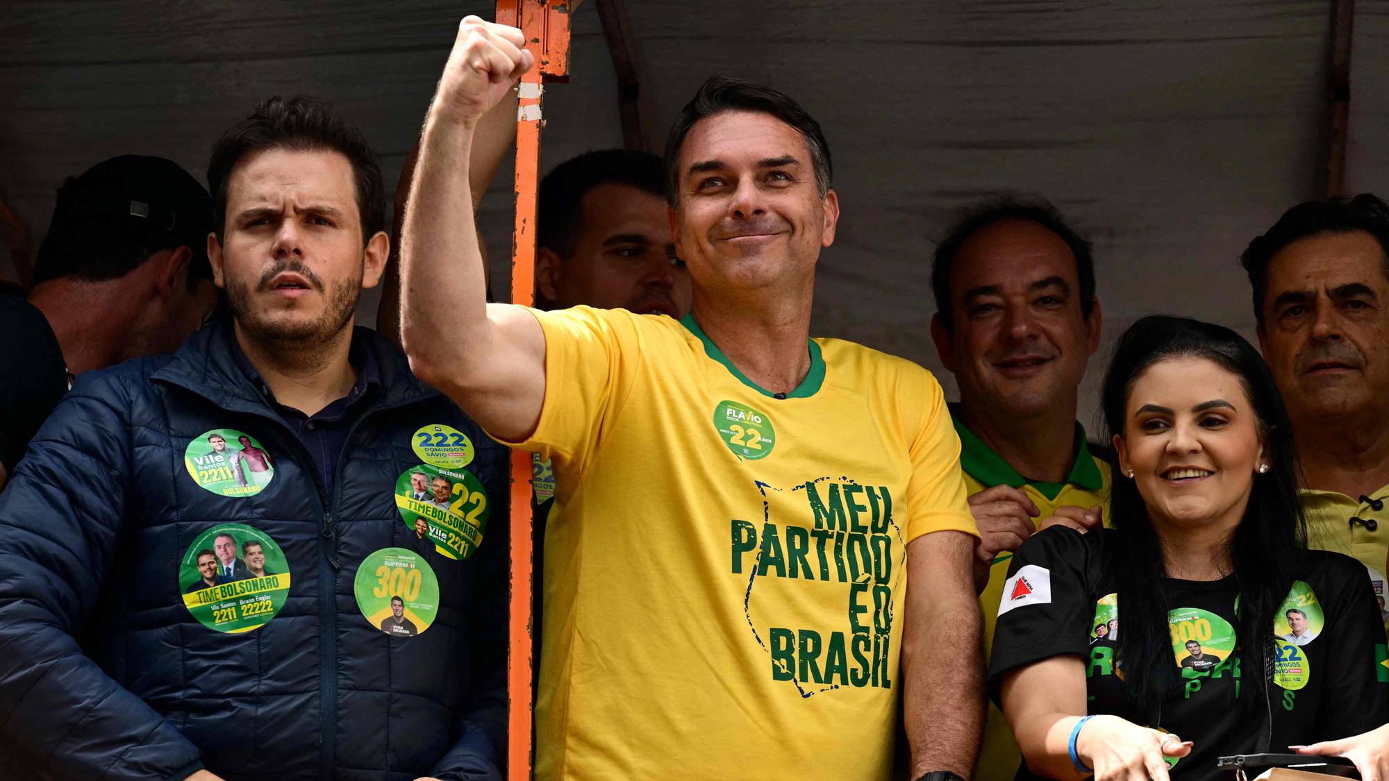 Høyresidens sterkeste kandidat under årets presidentvalg er Flávio Bolsonaro fra Det liberale partiet (PL)