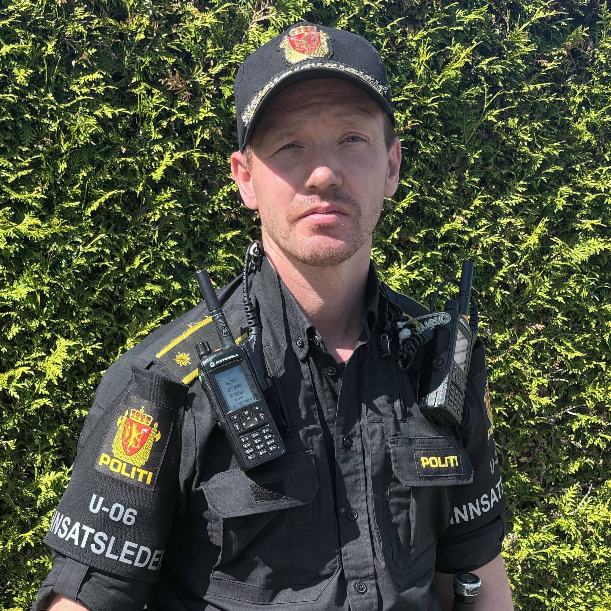 politimann i uniform