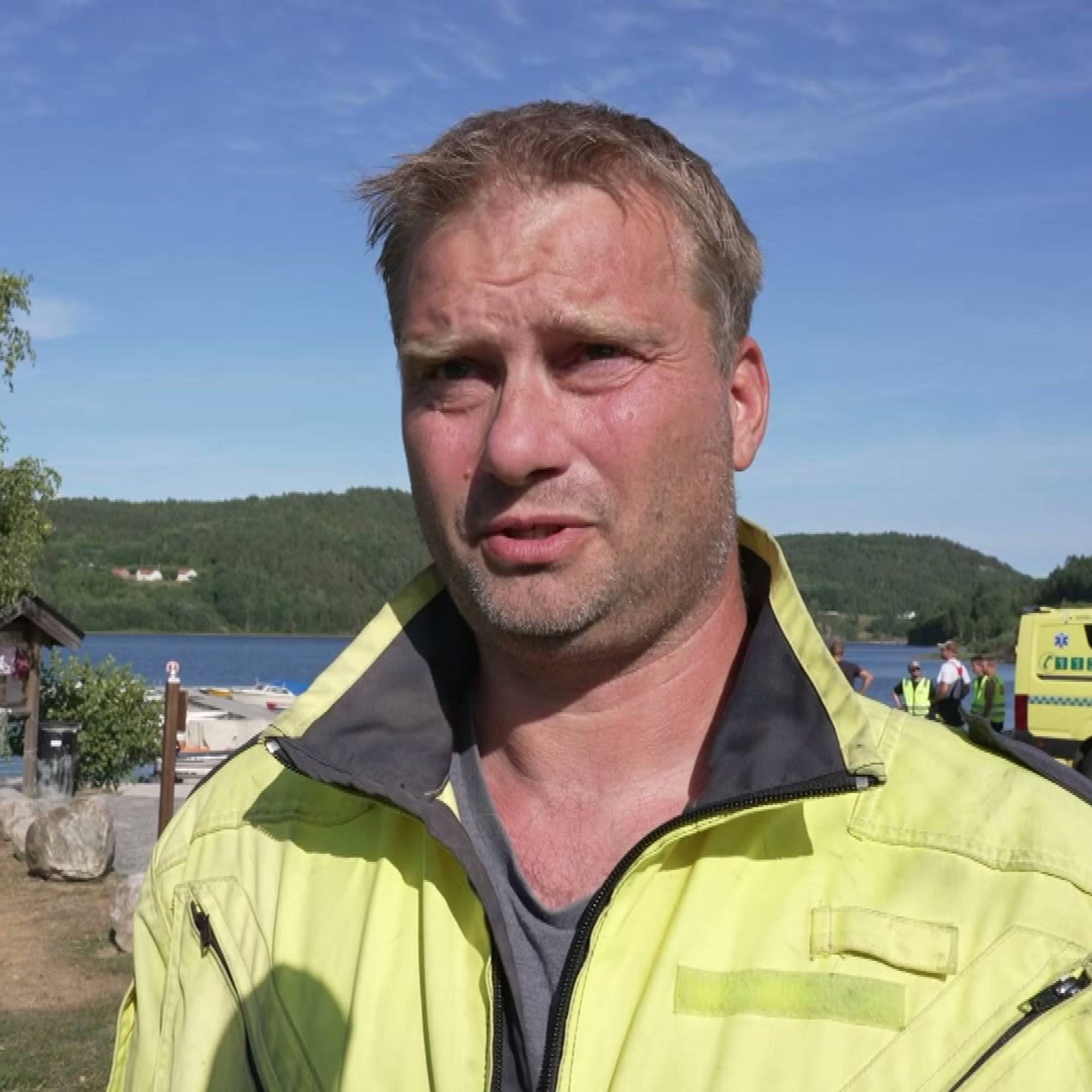 mann med uniform
