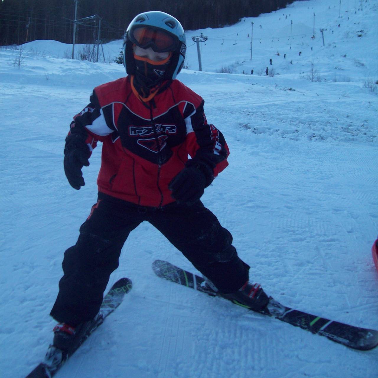 På ski