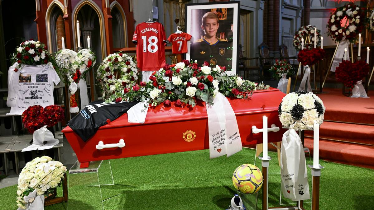 Ludvik (14) blir bisatt: United-manageren sendte hilsen