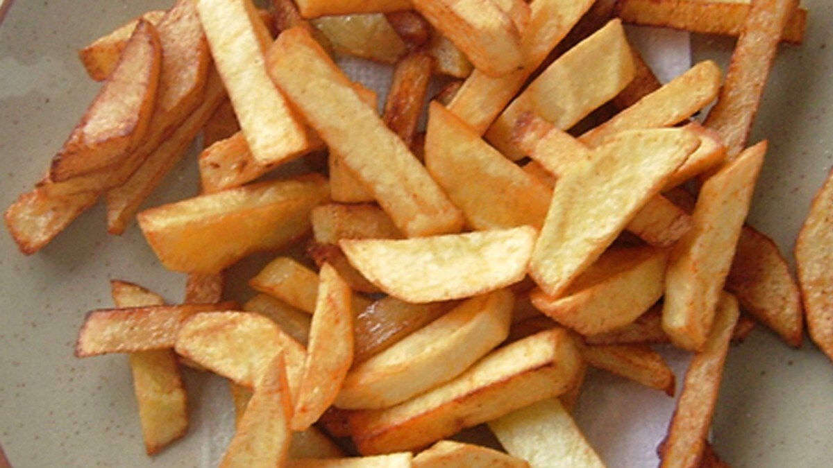 Frityrsteke pommes frites