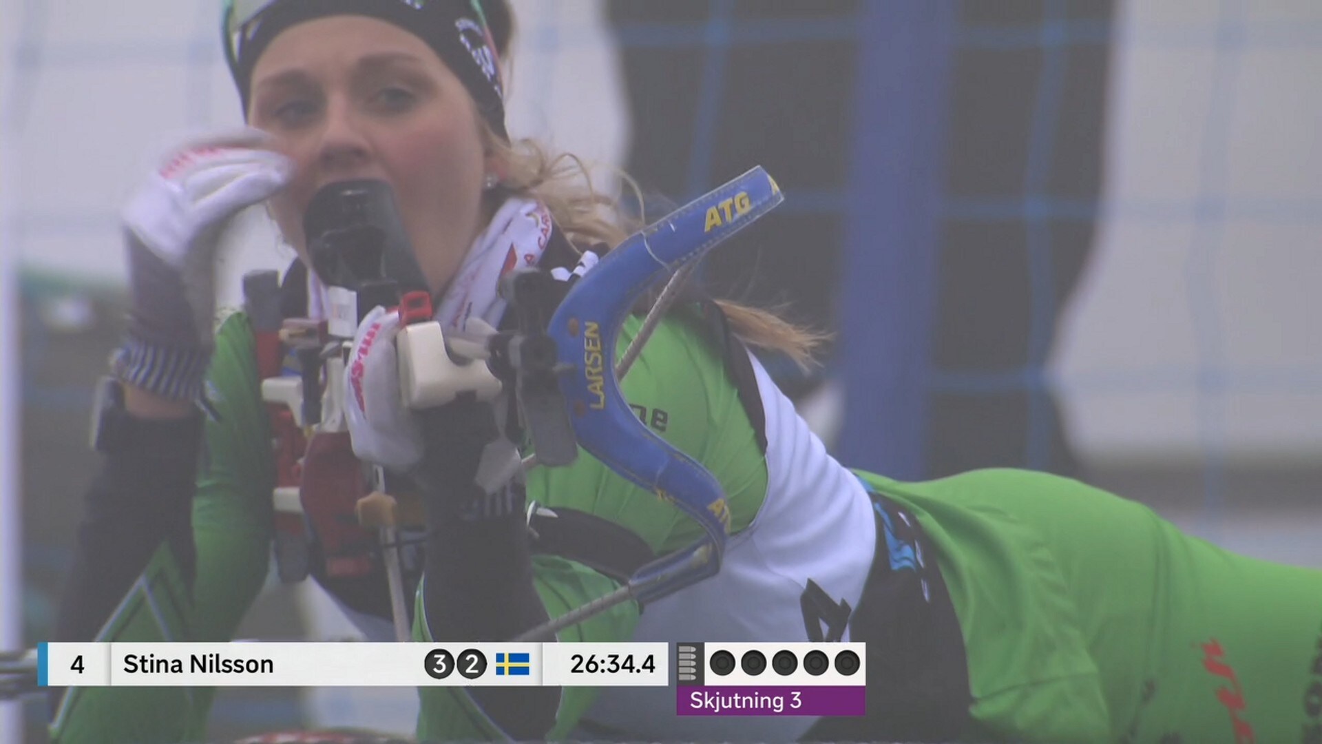 Her går det galt for Stina Nilsson - NRK Sport ...