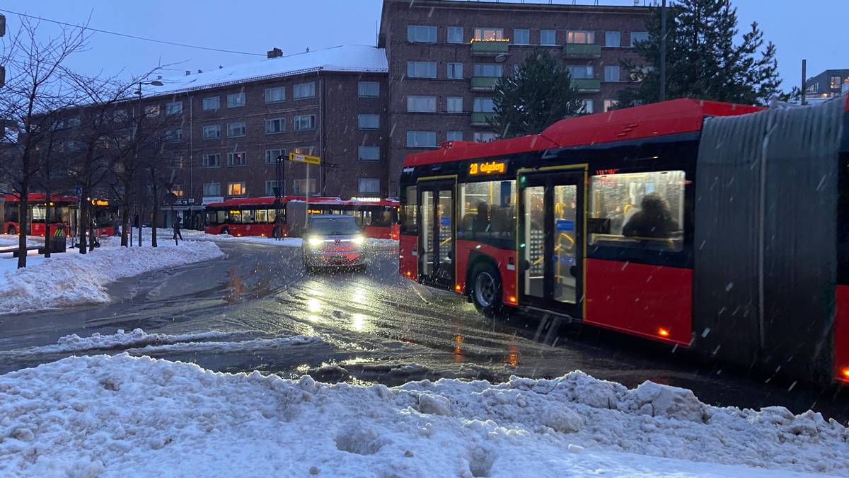 Kollektivtrafikken kjører som normalt