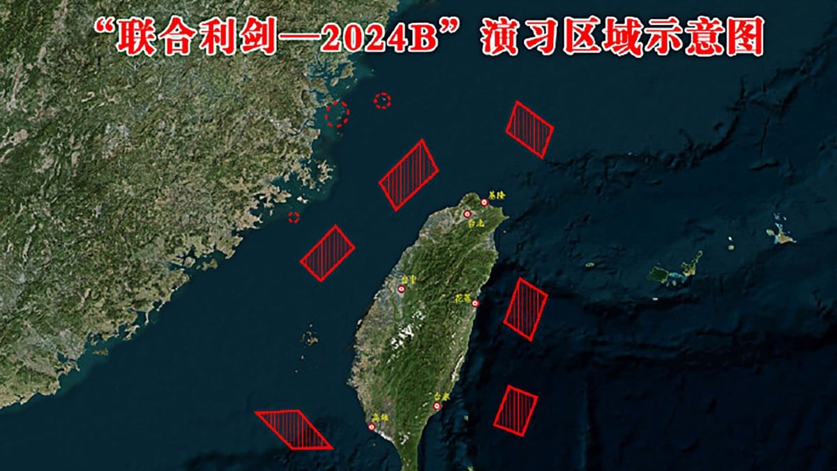 Kina starter storskala militærøvelse rundt Taiwan: – En kraftig advarsel