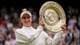 Alberto Pezzali / AP,NTB Marketa Vondrousova etter seieren i Wimbledon.