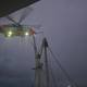 Privat / NRK Redningsaksjonen av Fiskebåten Vestfjord i Skagerrak. Deler av mannskapet hentes opp med helikopter.