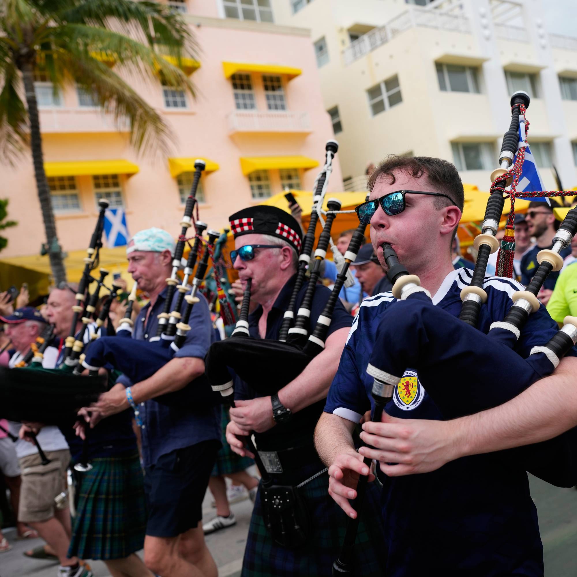 Skotske supportere: Tartan Army