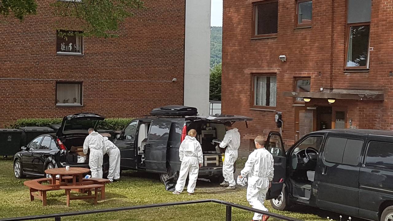 Drapsetterforskning i Drammen etter voldshendelse juni 2018