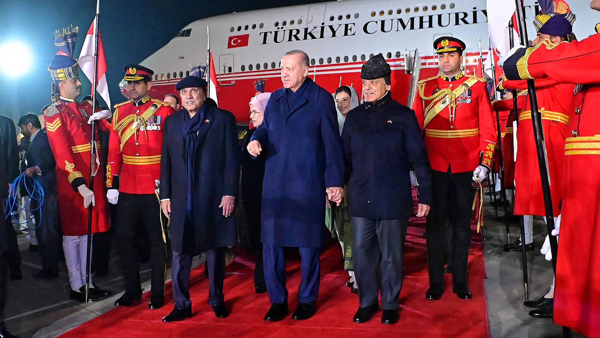 Erdogan går i forkant av 747-flyet