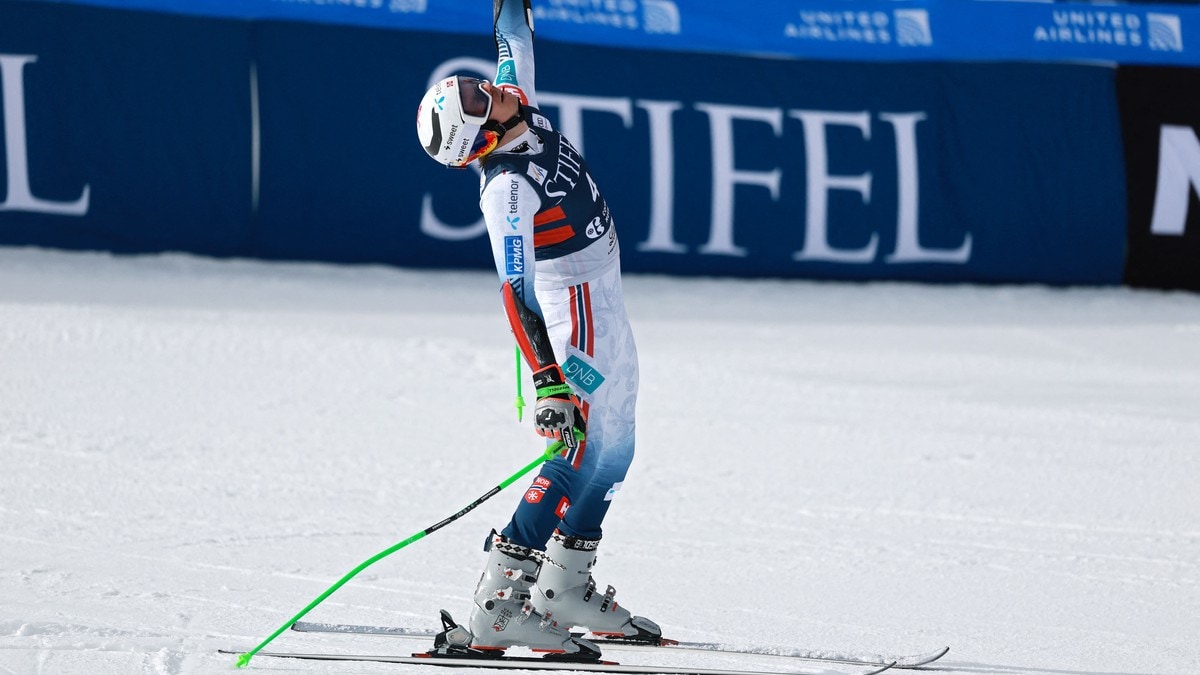Kristoffersen tok sesongens første pallplass