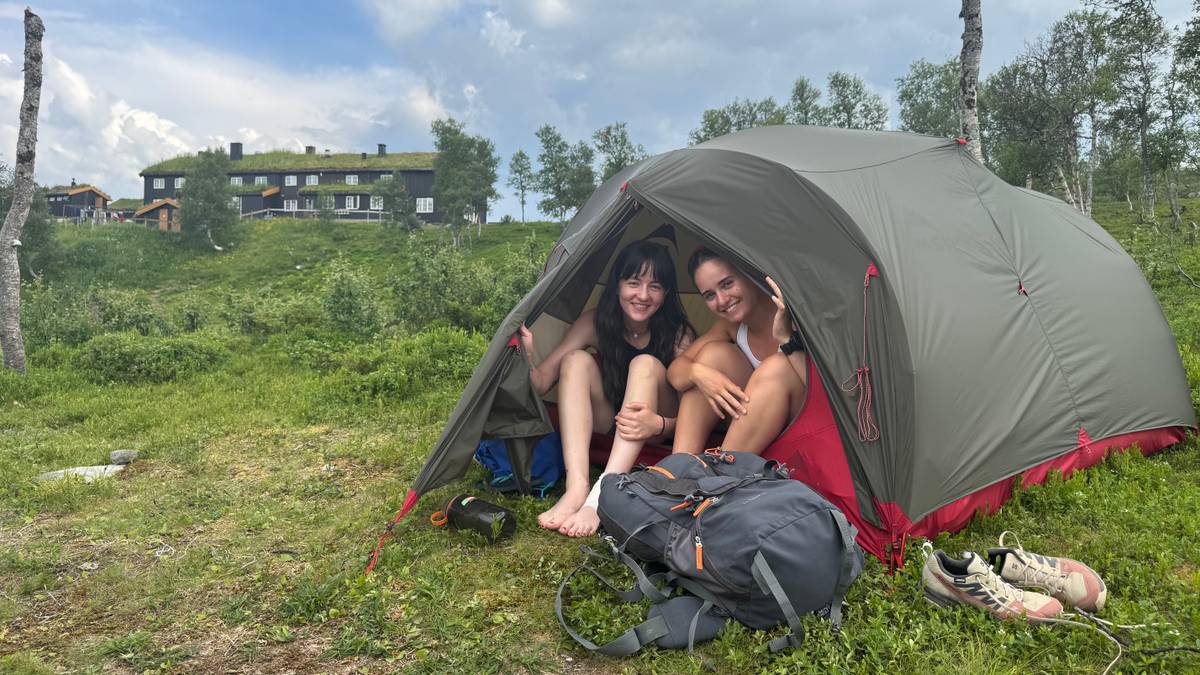 Velger telt framfor turisthytter