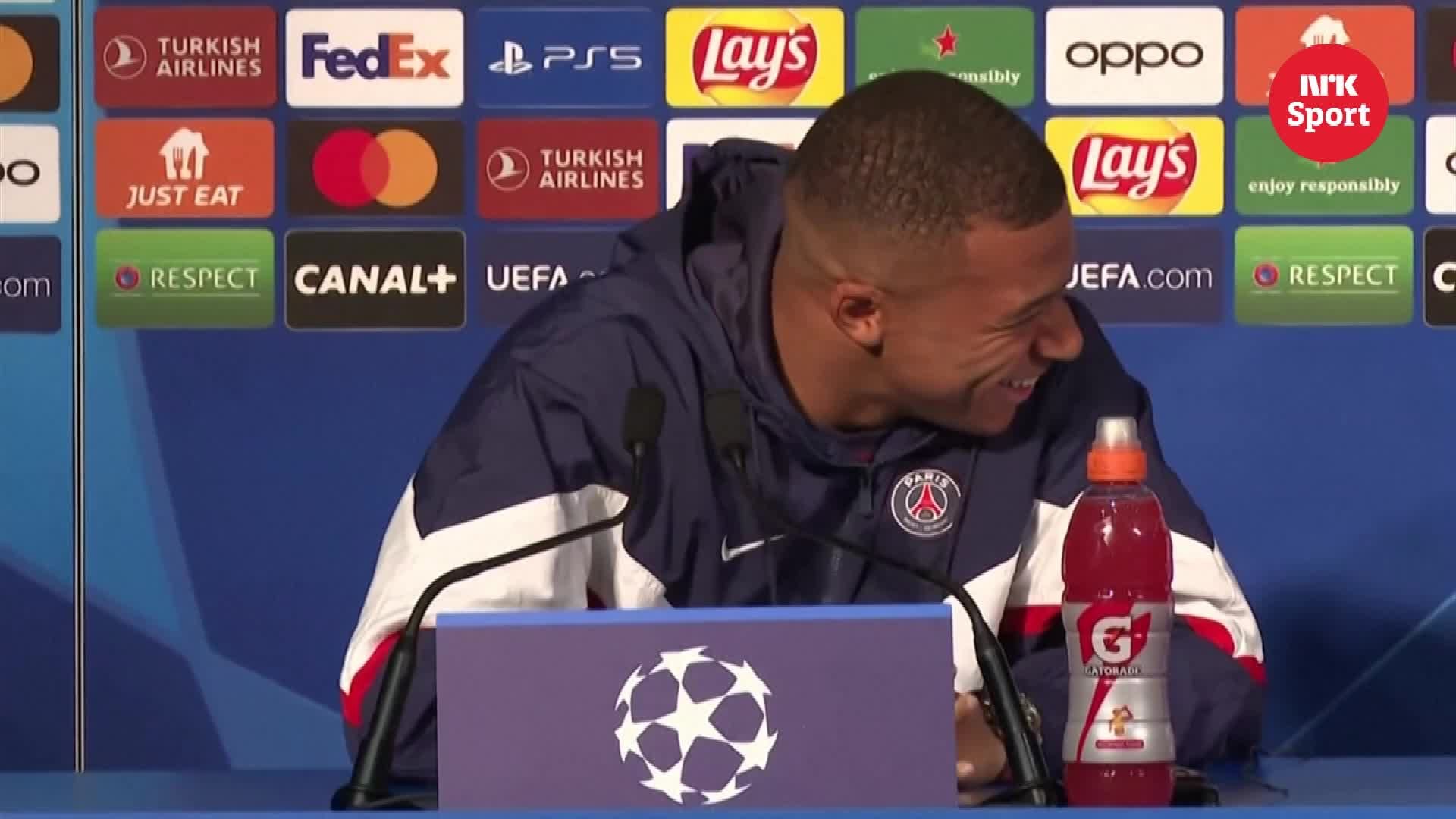 PSG star Kylian Mbappé receives climate criticism after bursting into laughter – NRK Sport – Sports news, results and broadcast schedules