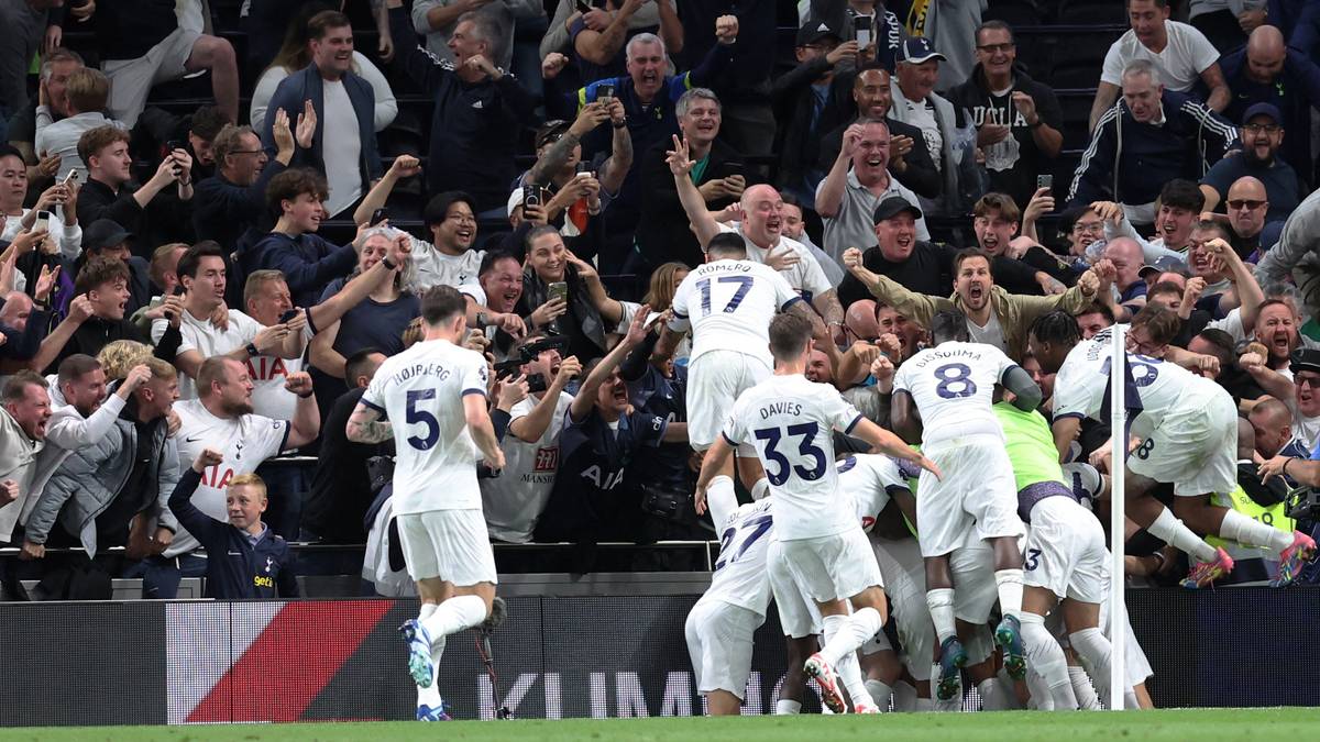 Utrolig Premier League-drama: Tottenham vant mot Liverpools ni menn etter overtidsselvmål