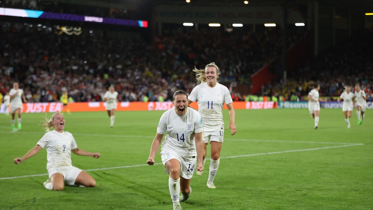 England brøt semifinaleforbannelsen – scoring får fotballverden til å måpe