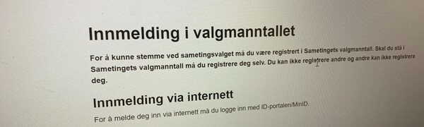 Sametingets valgmanntall