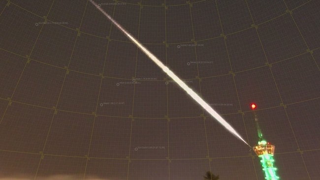 Mulig meteor sett over Trondheim