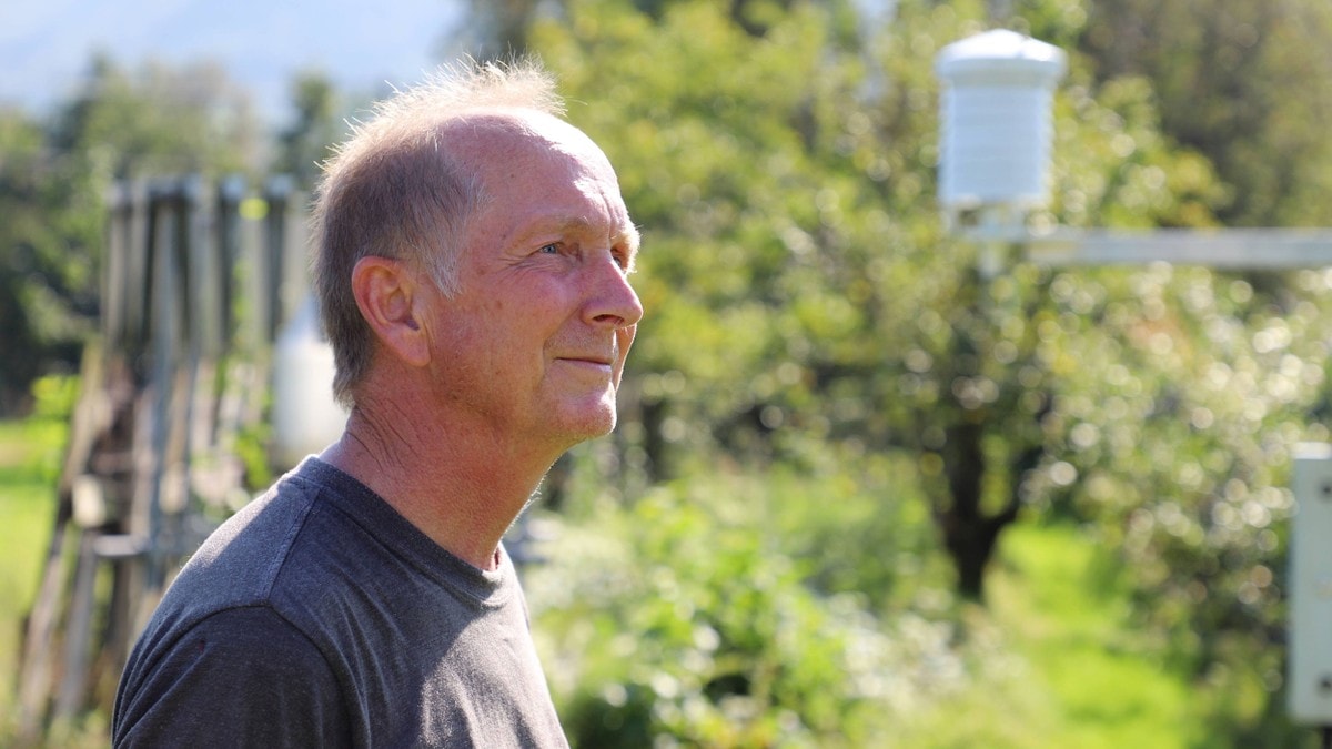 Lars Kjetil (65) tok rekordmålingen i Etne: – Skremmende og uventet