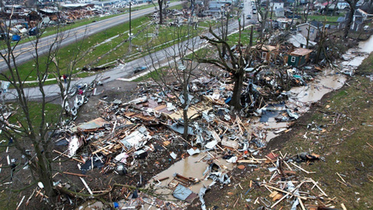 Naturkatastrofer førte til skader for 280 milliarder dollar i 2023