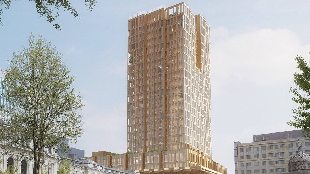 Vil bygge et 100 meter høyt bygg på Oslo S