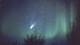 Foto: Steinar Thorvaldsen Nordlys og komet