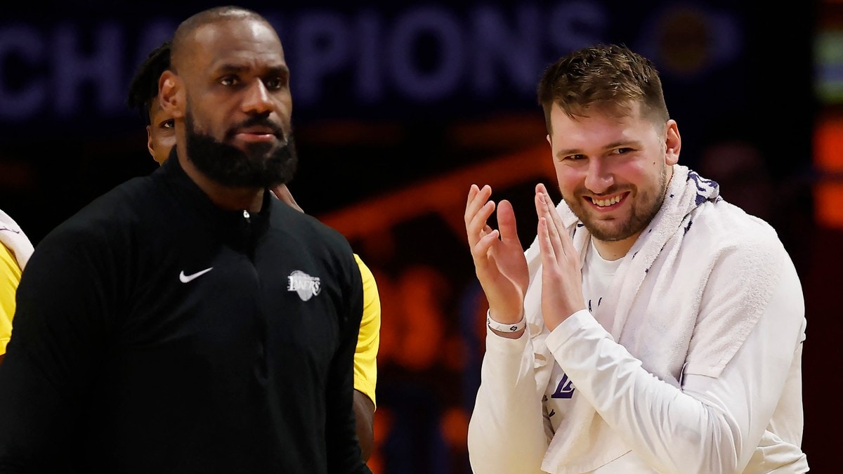 Dončić og LeBron strålte sammen for Lakers