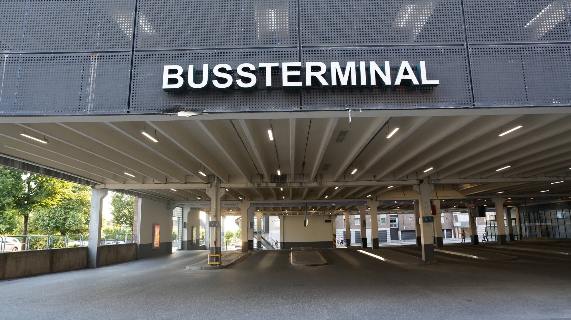 Bussterminalen i Sarpsborg
