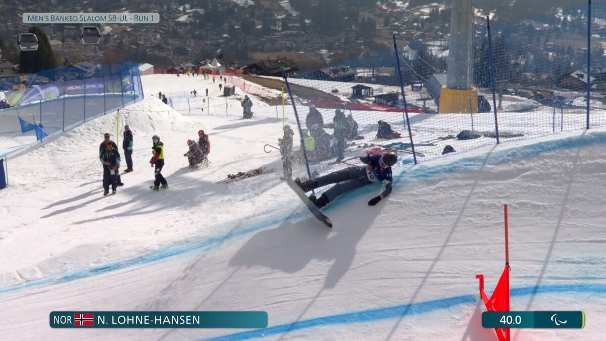 Lohne-Hansen falt i Paralympics – disket etter snarvei