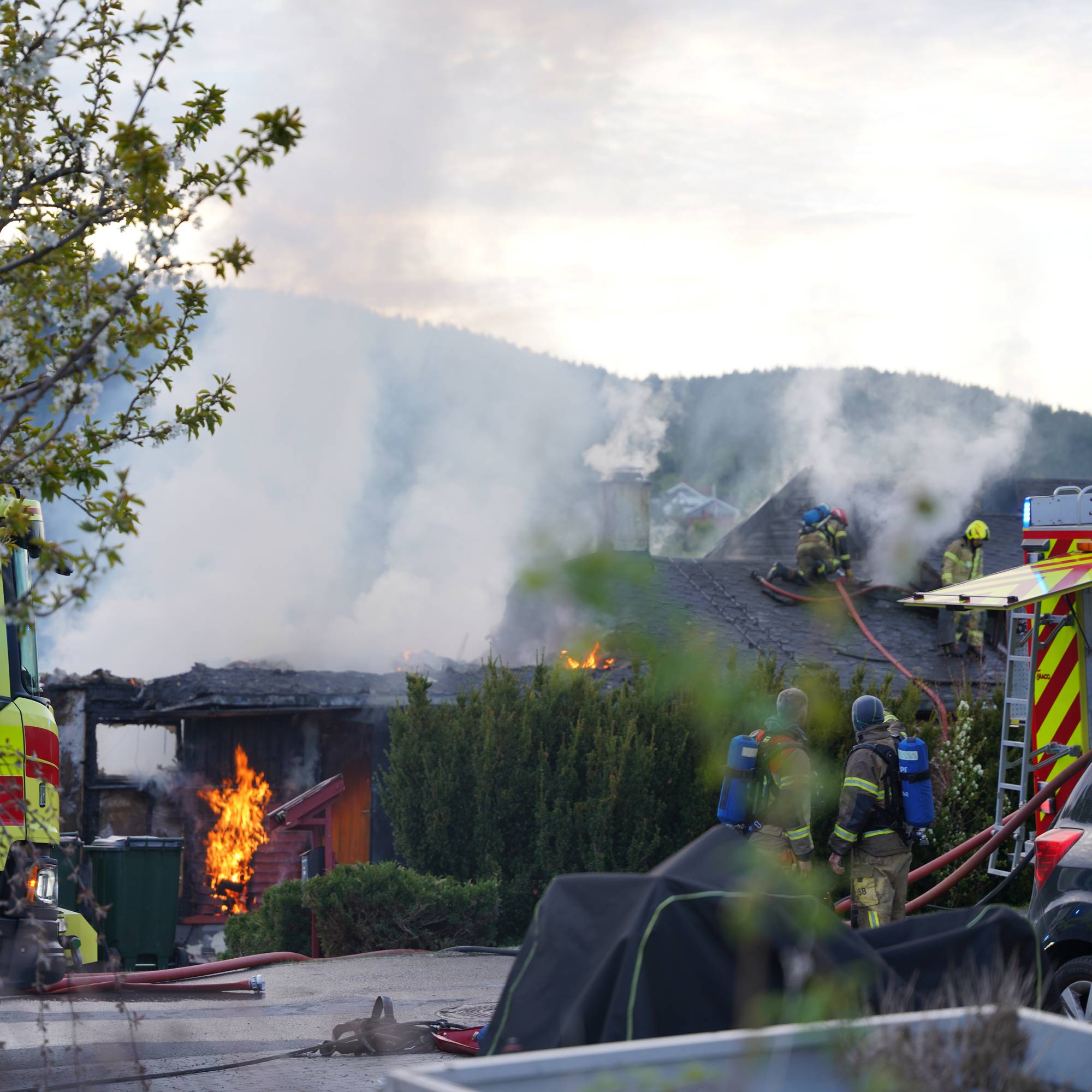 Brann i Krokstadelva