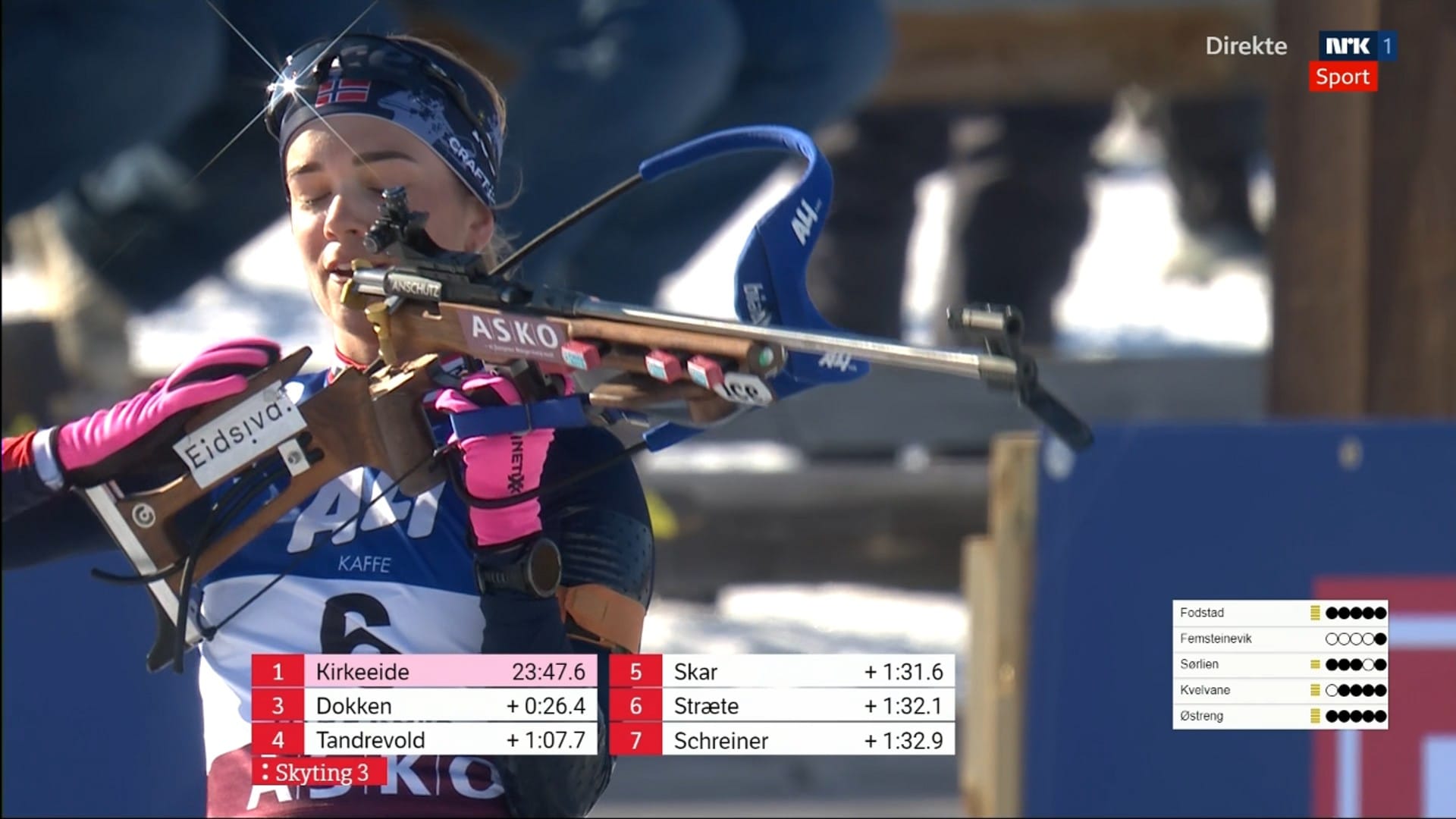 Oppsiktsvekkende bilder i NM – her knekker våpenet på standplass