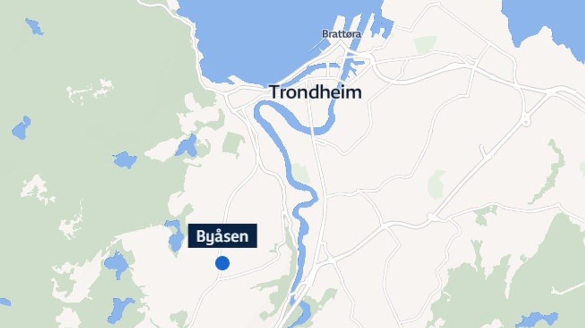 Alvorlig motorsykkelulykke i Trondheim