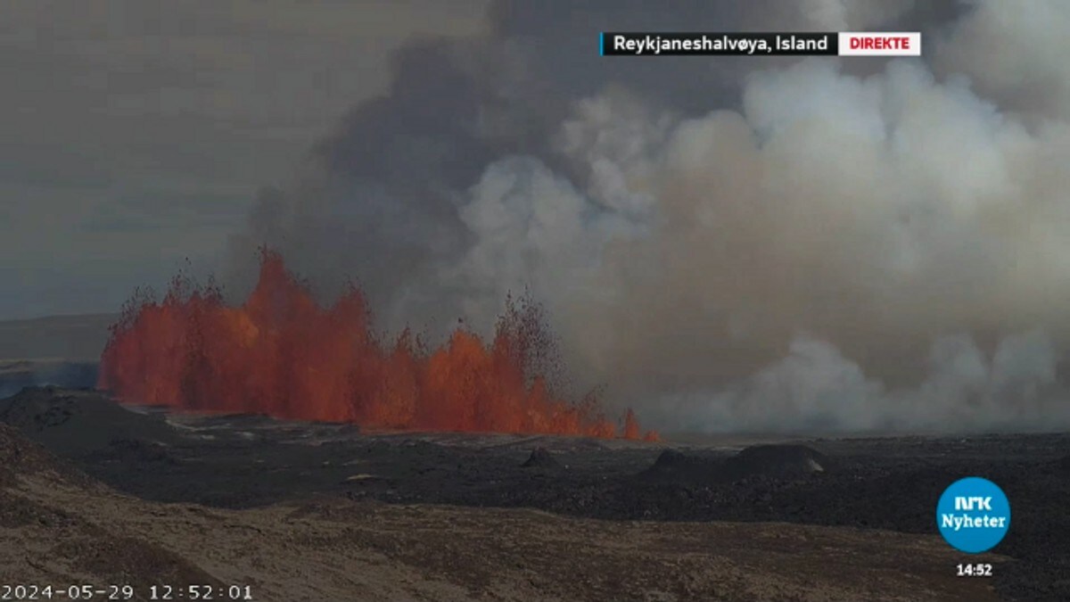 Nytt vulkanutbrudd på Island
