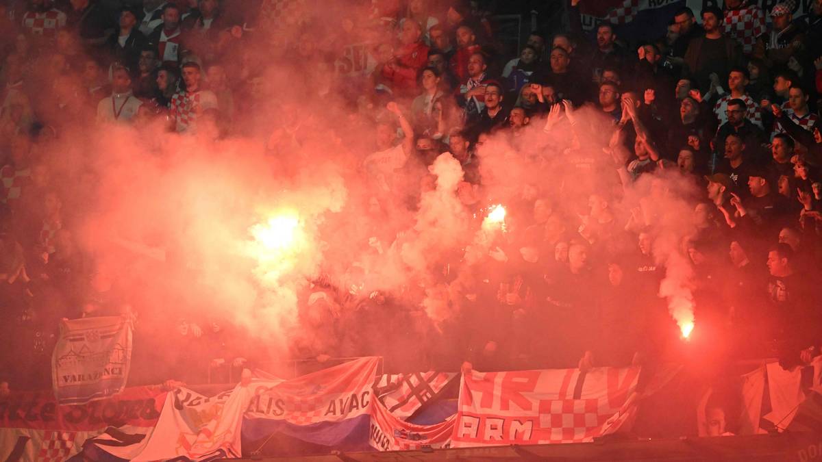 Kroatiske fans frikjent for nazihilsen-anklager