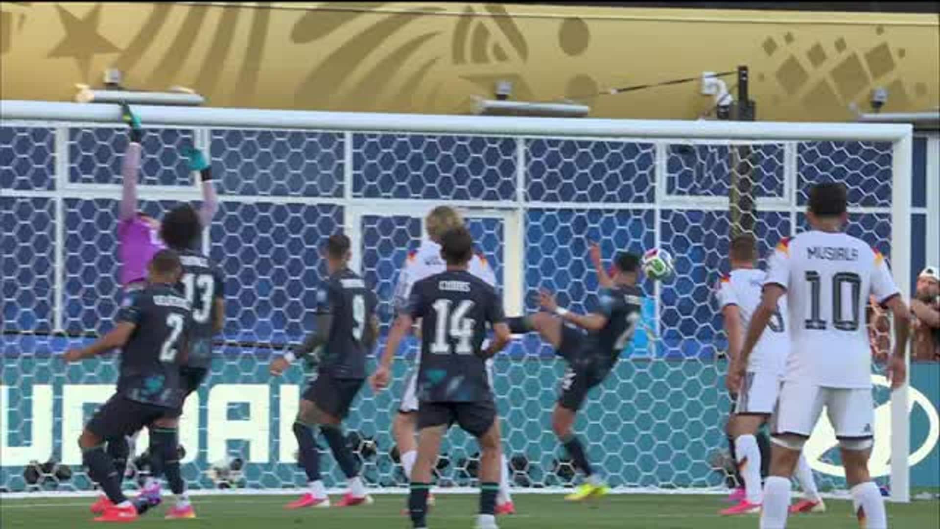 Jonathan Tah: Goal Long Replay