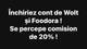 Skjermdump Skjermdump fra en gruppe for rumenere i Norge hvor en person tilbyr seg å "leie ut" sin Wolt/Foodora-bruker mot kommisjon på 20 prosent