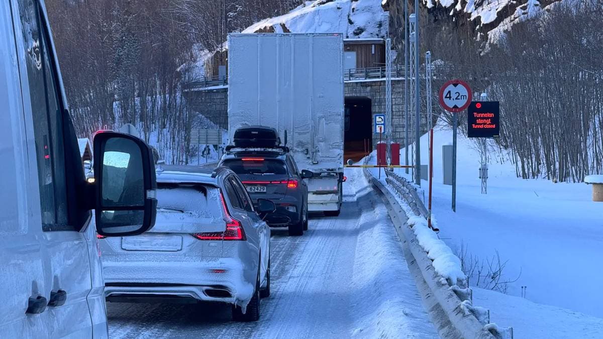 Trafikkulykke på E6 i Saltdal – tre personer sendt til sykehus