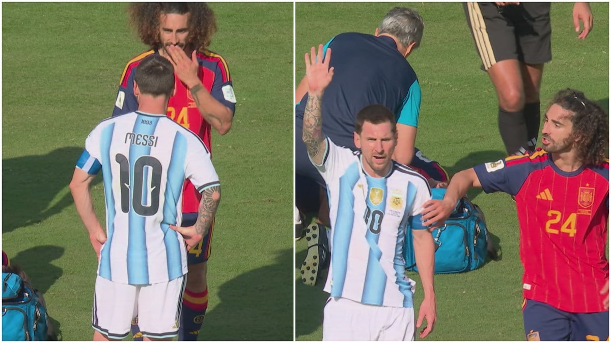 Reagerer på Messi-bileta: – Trist å sjå