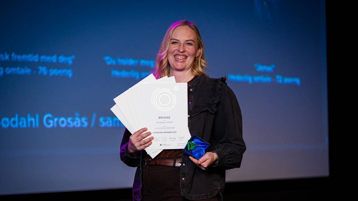 Bronse til fotograf fra Kristiansand